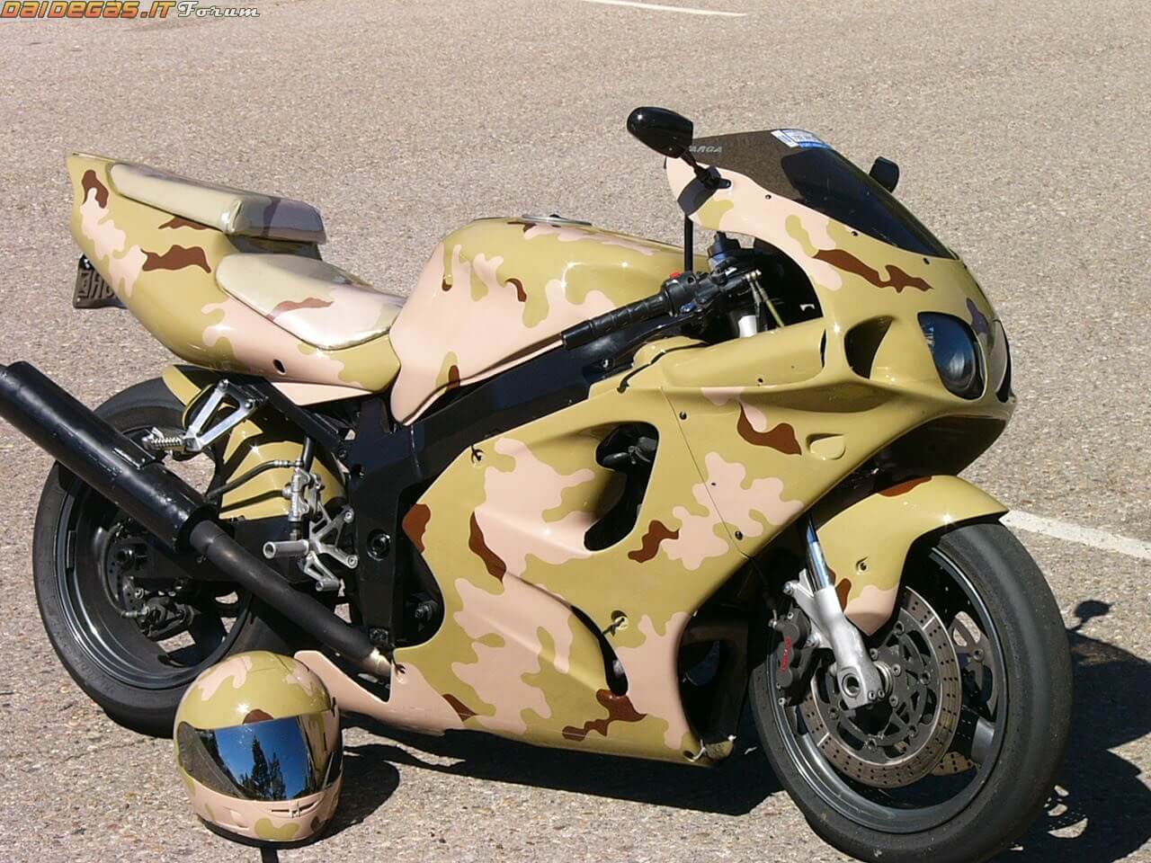 Камуфляж Honda CBR