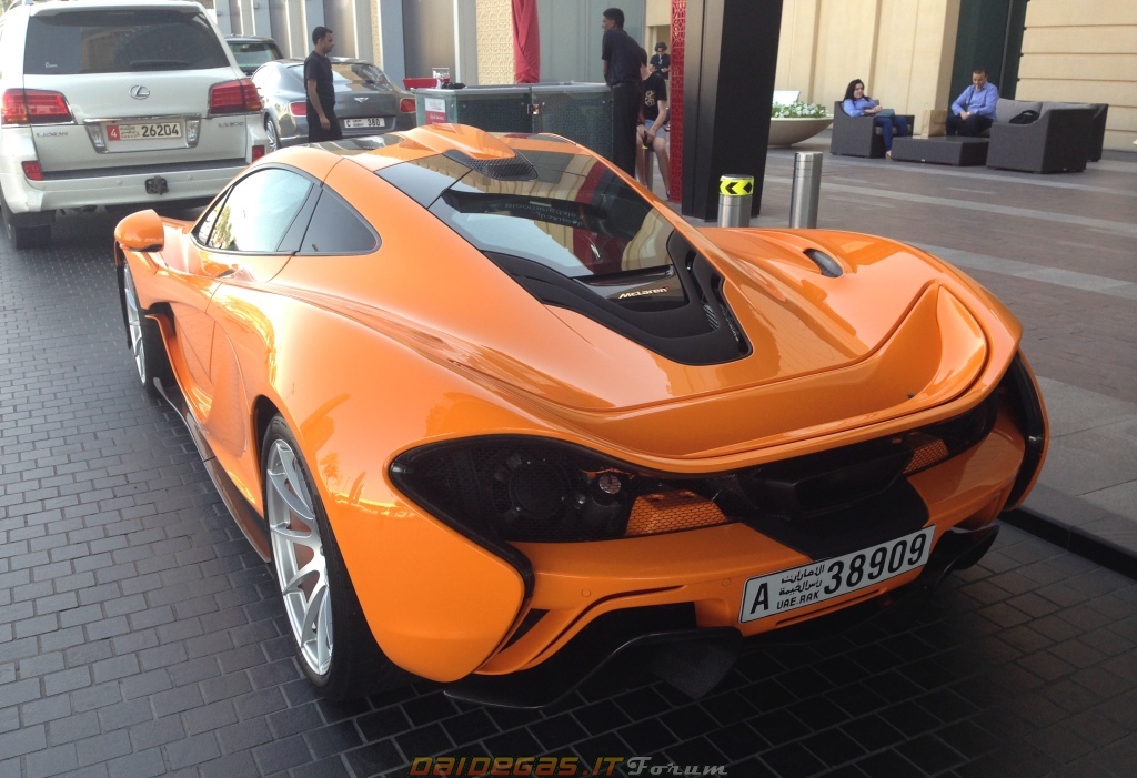 MCLAREN p1 Orange